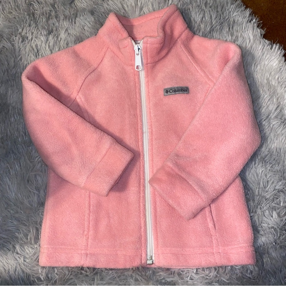 Columbia Pink Winter Fleece Jacket for Kids (2T)